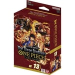 Track Stock of One Piece - The Three Brothers Ultra Deck (ST 13)