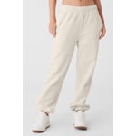Track Stock of Alo Accolade Sweatpant - Bone - M