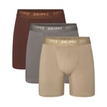 Track Stock of Skims Stretch Mens 5" Boxer Brief 3 Pack - Desert Multi - S - 5"
