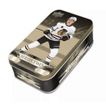 Track Stock of 2023-24 Upper Deck NHL Series Two Hockey Trading Card Tin
