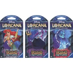 Track Stock of Disney Lorcana Ursula's Return Booster Pack - Styles Vary