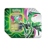 Track Stock of Pokemon Paradox Clash Tin - Iron Leaves ex