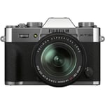 Track Stock of Fujifilm - X-T30 II Mirrorless Camera with XF18-55mm Lens Kit - Silver