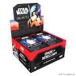 Track Stock of Star Wars: Unlimited: Spark of Rebellion Booster Display