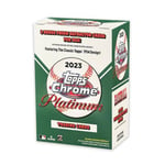 Track Stock of 2023 Topps Chrome Baseball Platinum Trading Cards Blaster Box
