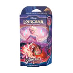 Track Stock of Disney Lorcana Shimmering Skies Starter Deck - Amethyst & Ruby Starter Deck