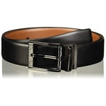 Track Stock of Perry Ellis Portfolio Feather Edge Leather Men's Belt