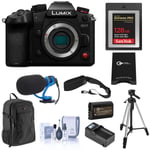 Track Stock of Panasonic Lumix GH7 Mirrorless Camera, Bundle with Essentials Kit