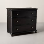 Track Stock of Hearth & Hand with Magnolia - 3 Drawer Classic Vertical Dresser Black