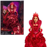 Track Stock of Mattel Disney Descendants The Rise of Red Queen of Hearts Doll - Royal Rose Gown