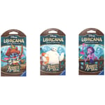 Track Stock of Disney Lorcana Azurite Sleeved Booster - styles vary