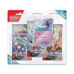 Track Stock of Pokemon Stellar Crown Three Booster Blister - Tinkaton