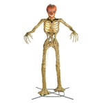 Track Stock of 12 ft. Inferno Pumpkin Skeleton