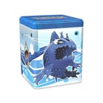 Track Stock of Pokemon 2022  Stacking Tin Collectible Trading Cards - Blue
