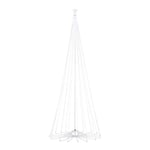 Track Stock of 12 ft. Giant-Sized Motion LED Pre-Lit Cone Tree with Star Holiday Yard Decoration Y13