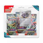 Track Stock of Pokemon Twilight Masquerade Three-Booster Blister Revavroom
