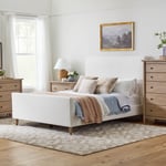 Track Stock of My Texas House Flynn Boucle Platform Bed - King - Cream