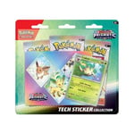 Track Stock of Pokemon Prismatic Evolutions Tech Sticker Collection - Leafeon