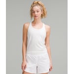 Track Stock of Swiftly Tech Racerback Tank Top 2.0 *Waist Length - White/White - 14