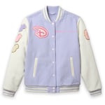 Track Stock of Walt Disney World Logo Varsity Jacket for Women by Stoney Clover Lane – Lavender