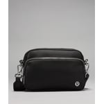 Track Stock of Lululemon Everywhere Crossbody Bag 2L - Metal Hardware - Black