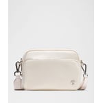 Track Stock of Everywhere Crossbody Bag 2L *Metal Hardware - Light Ivory/Silver - ONE SIZE
