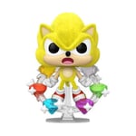 Track Stock of Funko POP! Plus: Super Sonic with Emeralds Figure