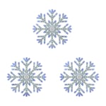 Track Stock of 9.5 in. Twinkling LED Snowflakes (3-Pack) Y4