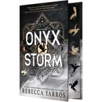 Track Stock of Onyx Storm (Deluxe Limited Edition)  - by Rebecca Yarros (Hardcover)