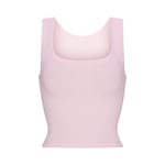 Track Stock of Skims Cotton Rib Tank - Cherry Blossom - Xxs