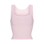 Track Stock of Skims Cotton Rib Tank  - Cherry Blossom