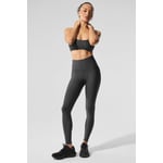 Track Stock of Alo High Waist Airlift Legging - Anthracite - L - Full 28"