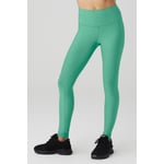 Track Stock of Alo High Waist Airlift Legging - Lettuce - Xs - Full 28"