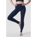 Track Stock of Alo High Waist Airlift Legging - Navy - M - Full 28"