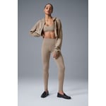 Track Stock of Alo High Waist Airlift Legging - Gravel - S - Full 28"