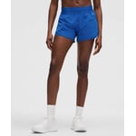 Track Stock of Hotty Hot High-Rise Lined Short 4" - Cerulean Blue - 8