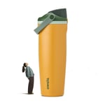 Track Stock of Owala Free Sip Sway - 30oz - Orange Grove - Stainless Steel
