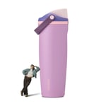 Track Stock of Owala Free Sip Sway - 30oz - Pretty In Purple - Stainless Steel