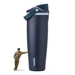 Track Stock of Owala Free Sip Sway - 40oz - Sea Captain - Stainless Steel