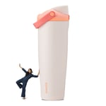 Track Stock of Owala Free Sip Sway - 40oz - Sparkling Sherbet - Stainless Steel