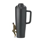 Track Stock of Owala Free Sip Tumbler - 40oz - Very Very Dark - Stainless Steel