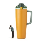 Track Stock of Owala Free Sip Tumbler - 40oz - Orange Grove - Stainless Steel