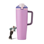 Track Stock of Owala Free Sip Tumbler - 40oz - Pretty In Purple - Stainless Steel