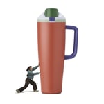 Track Stock of Owala Free Sip Tumbler - 40oz - Summer Harvest - Stainless Steel
