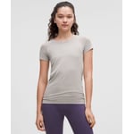 Track Stock of Swiftly Tech Short-Sleeve Shirt 2.0 *Hip Length - Dilute Wash Soft Earth - 10