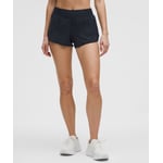 Track Stock of Hotty Hot High-Rise Lined Short 2.5" - True Navy - 8