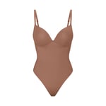 Track Stock of Skims Ultimate Body Push Up Thong Bodysuit - Sienna - S