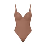Track Stock of Skims Ultimate Body Push Up Thong Bodysuit - Sienna - Xl