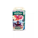 Track Stock of Disney Lorcana Archazia's Island Starter Deck - Amethyst & Steel Iago & Jafar