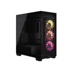 Track Stock of CORSAIR iCUE LINK 3500X RGB Tempered Glass Mid-Tower PC Case - 3x Pre-Installed RX120 RGB